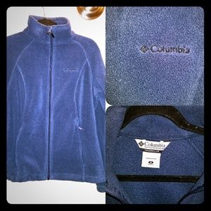 Columbia fleece jacket size MEDIUM